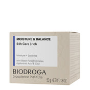 MOISTURE & BALANCE 24h Care Moisturiser - Rich - BIODROGA - True Beauty Skin & Body Care - BIODROGA Australia