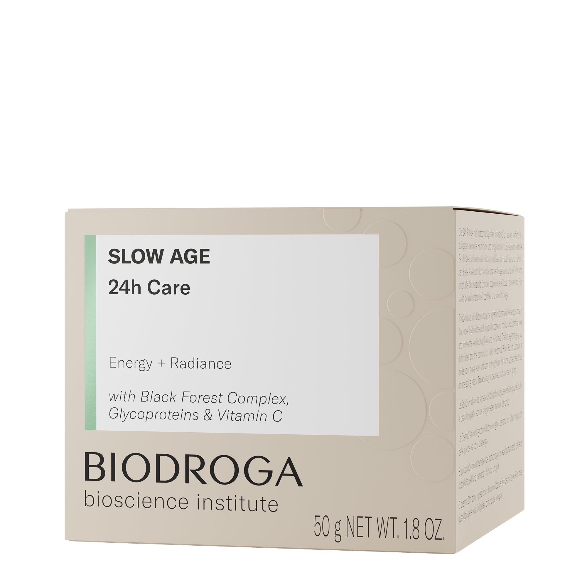 SLOW AGE 24h Care Moisturiser - BIODROGA - True Beauty Skin & Body Care - BIODROGA Australia