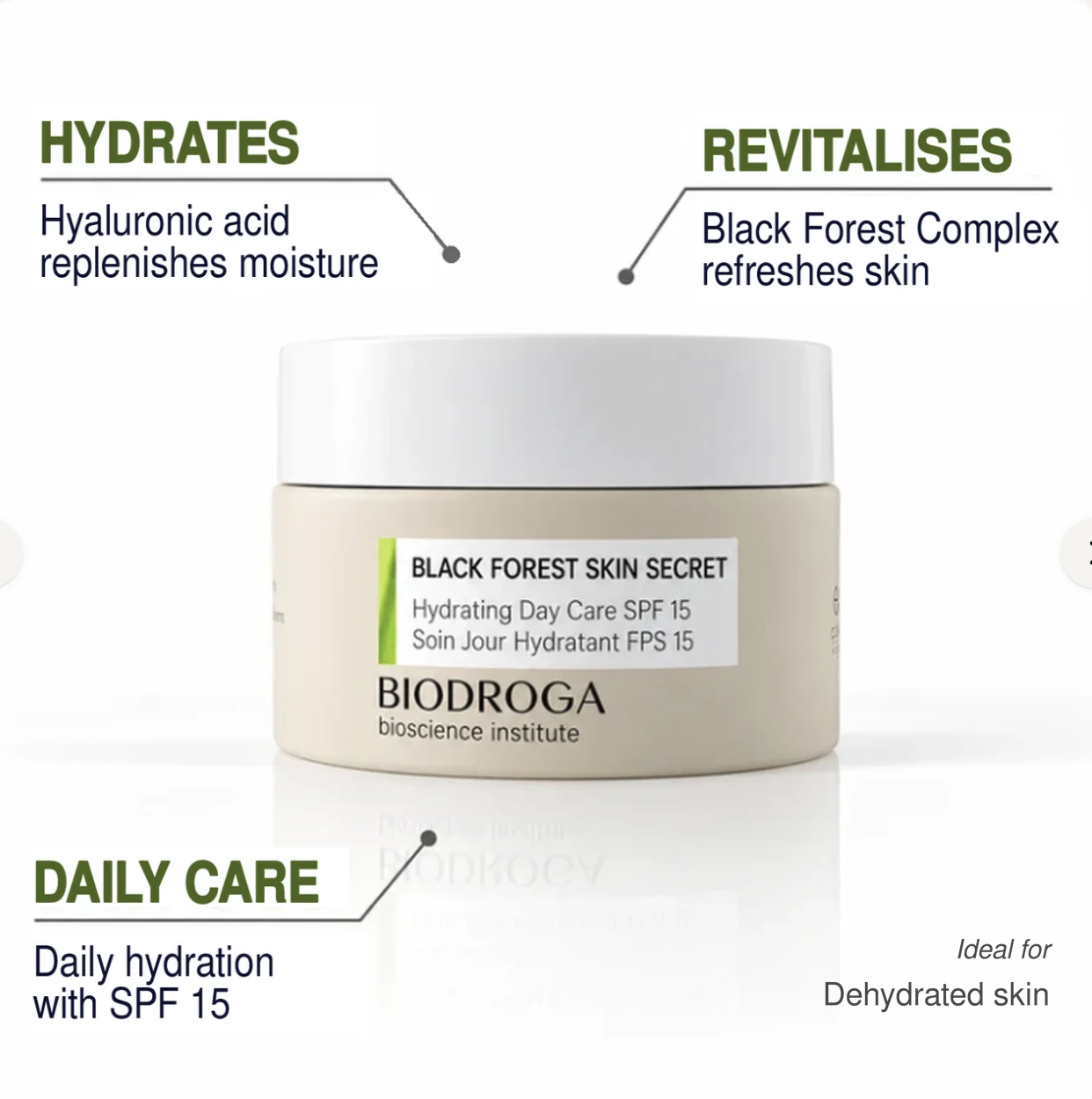 BLACK FOREST Skin Secret Hydrating Day Care SPF15