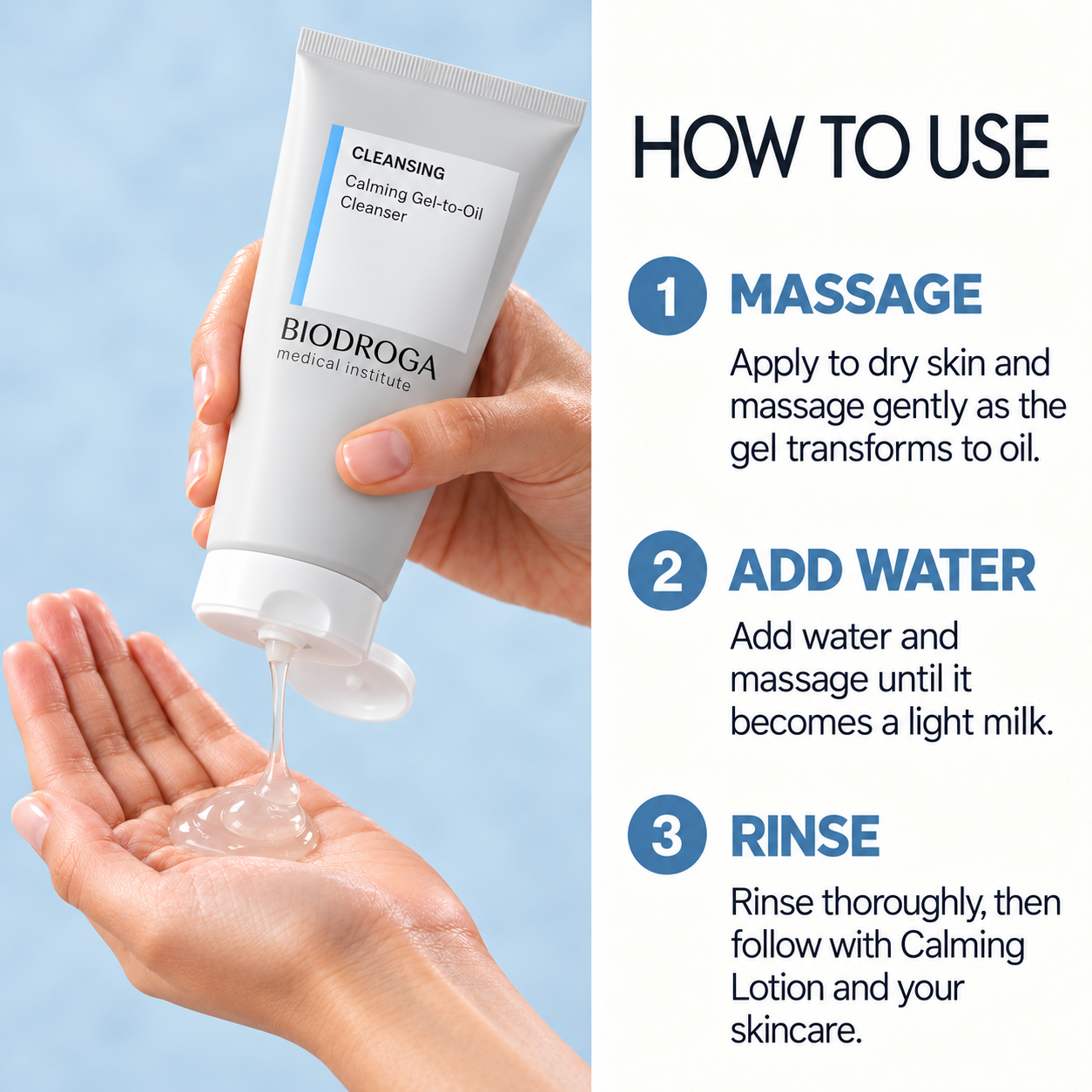 CLEANSING Calming Gel-to-Oil Cleanser