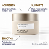 GOLDEN CAVIAR 24hr Moisturiser - Rich
