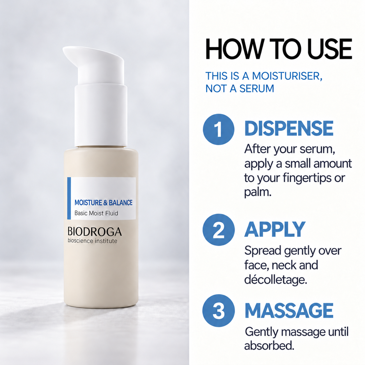 MOISTURE & BALANCE Basic Moist Fluid Moisturiser