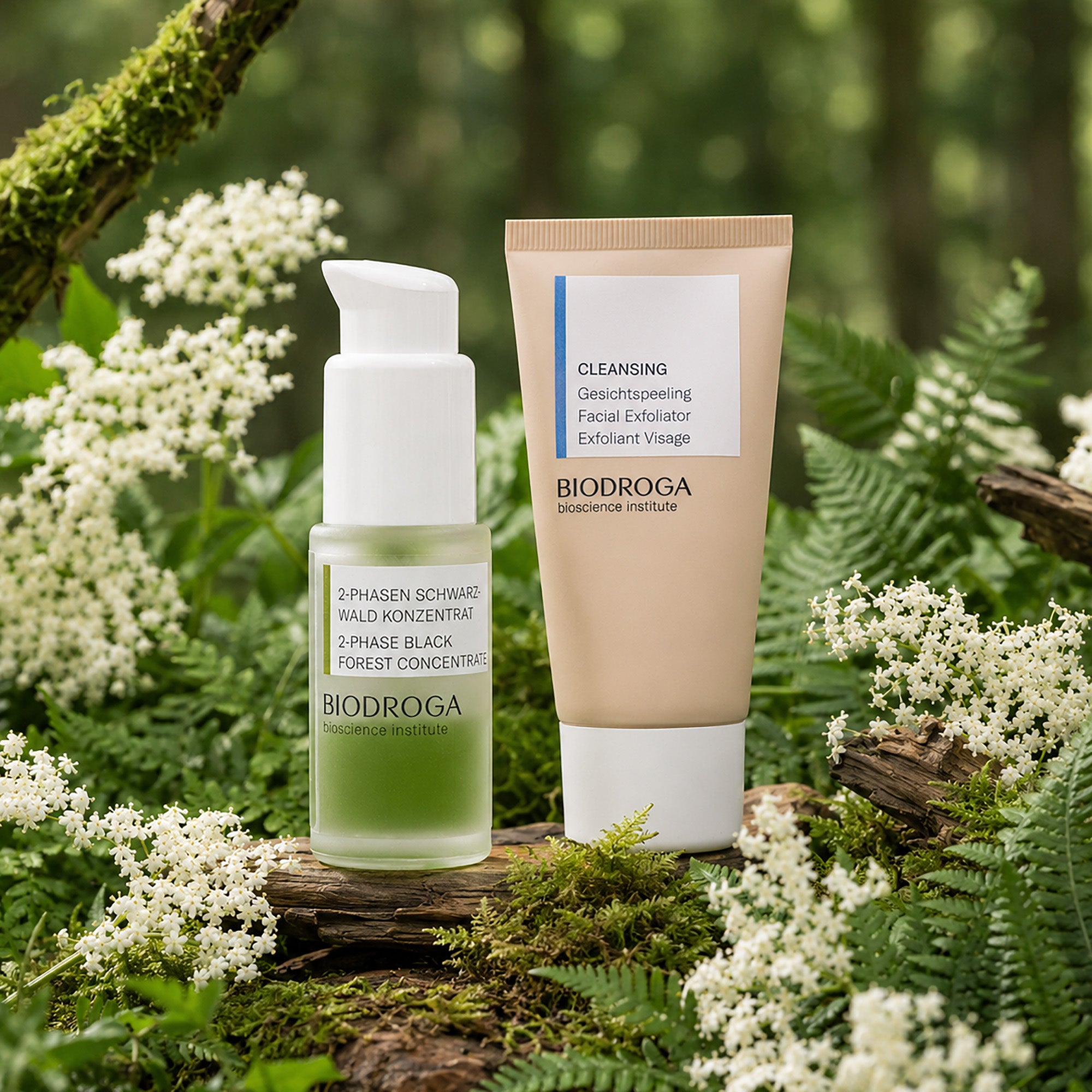 BLACK FOREST 2-Phase Concentrate + FREE CLEANSING Facial Exfoliator