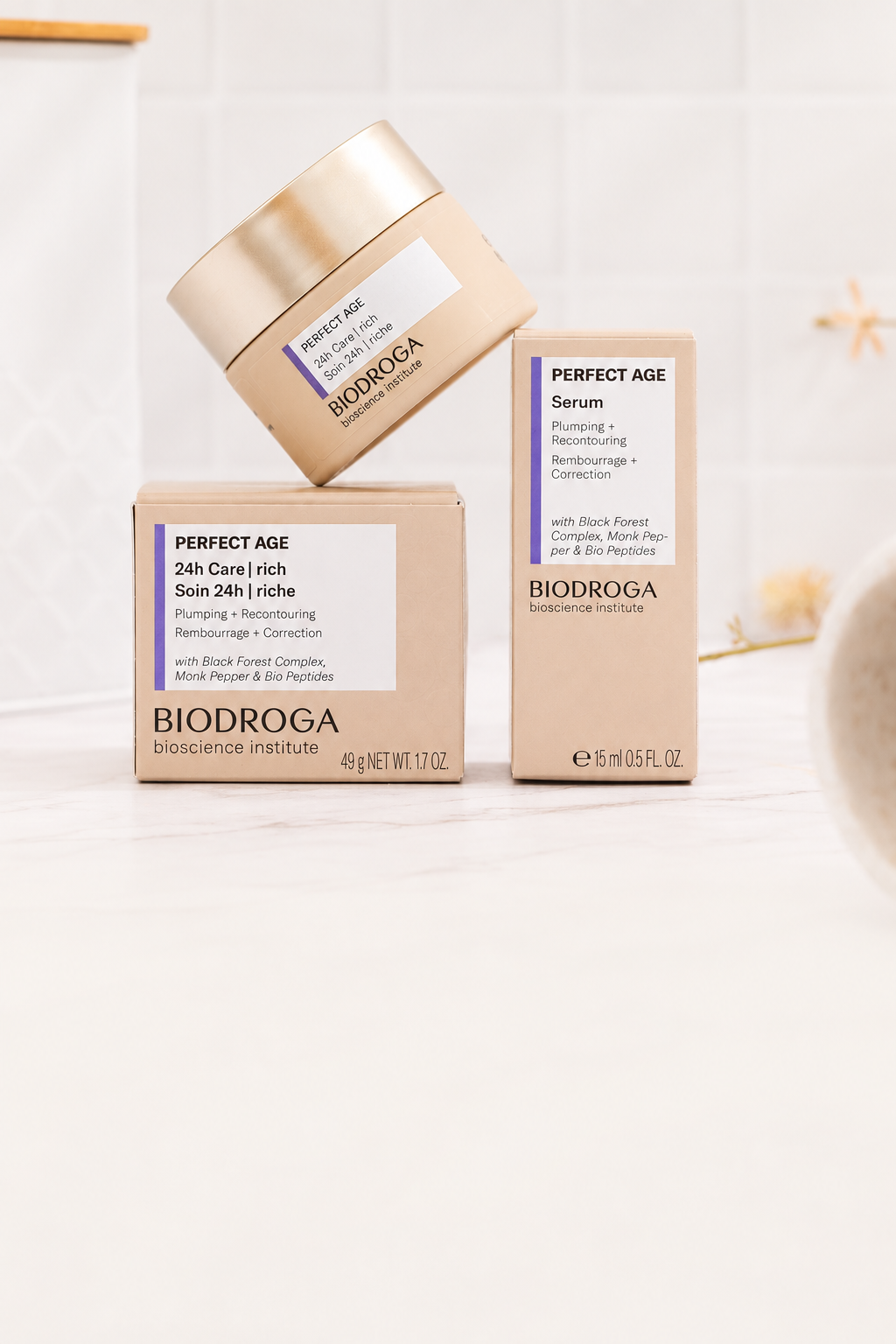 Revised BIODROGA kits tile with clear space for text