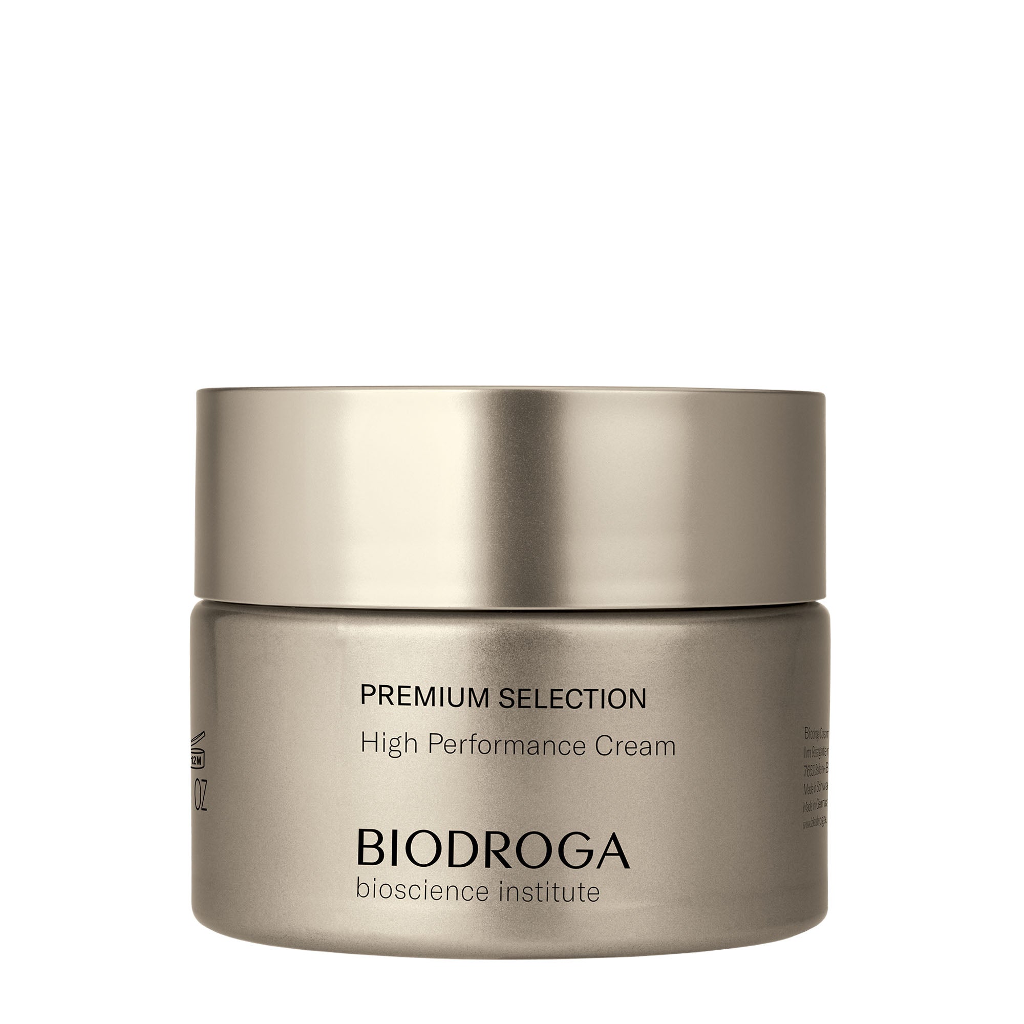 FREE Gift - PREMIUM SELECTION High Performance Moisturiser 3ml - BIODROGA - True Beauty Skin & Body Care - BIODROGA Australia